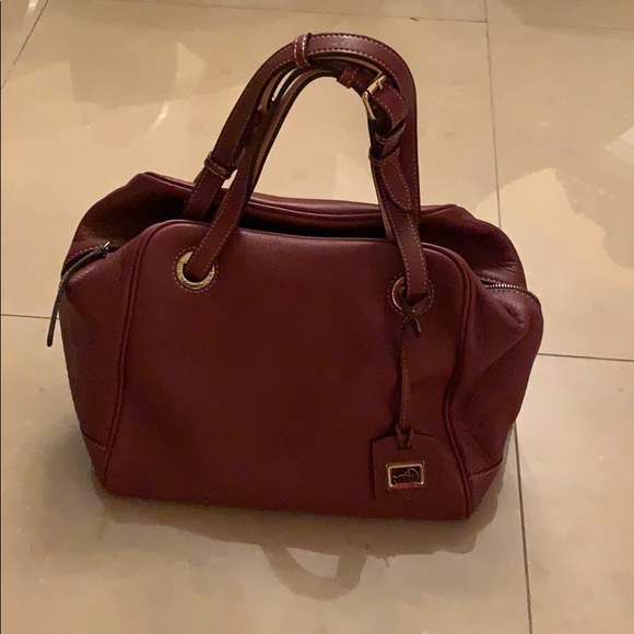 Beautiful burnt red Dooney Bourke handbag! - Picture 1 of 10